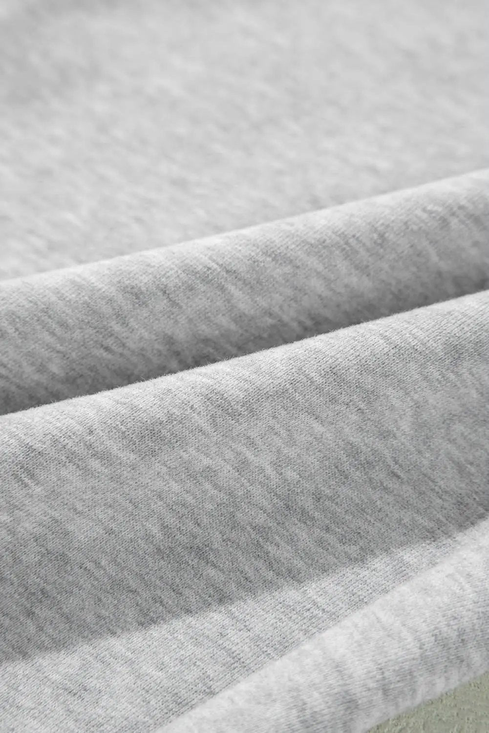 Light grey fleece-lined joggers - Love Salve